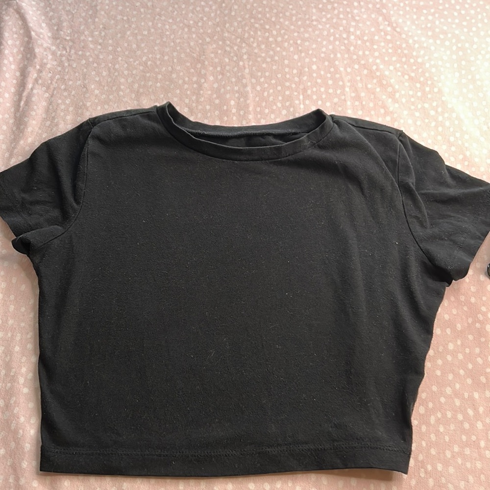 Wild Fable Black Baby Tee